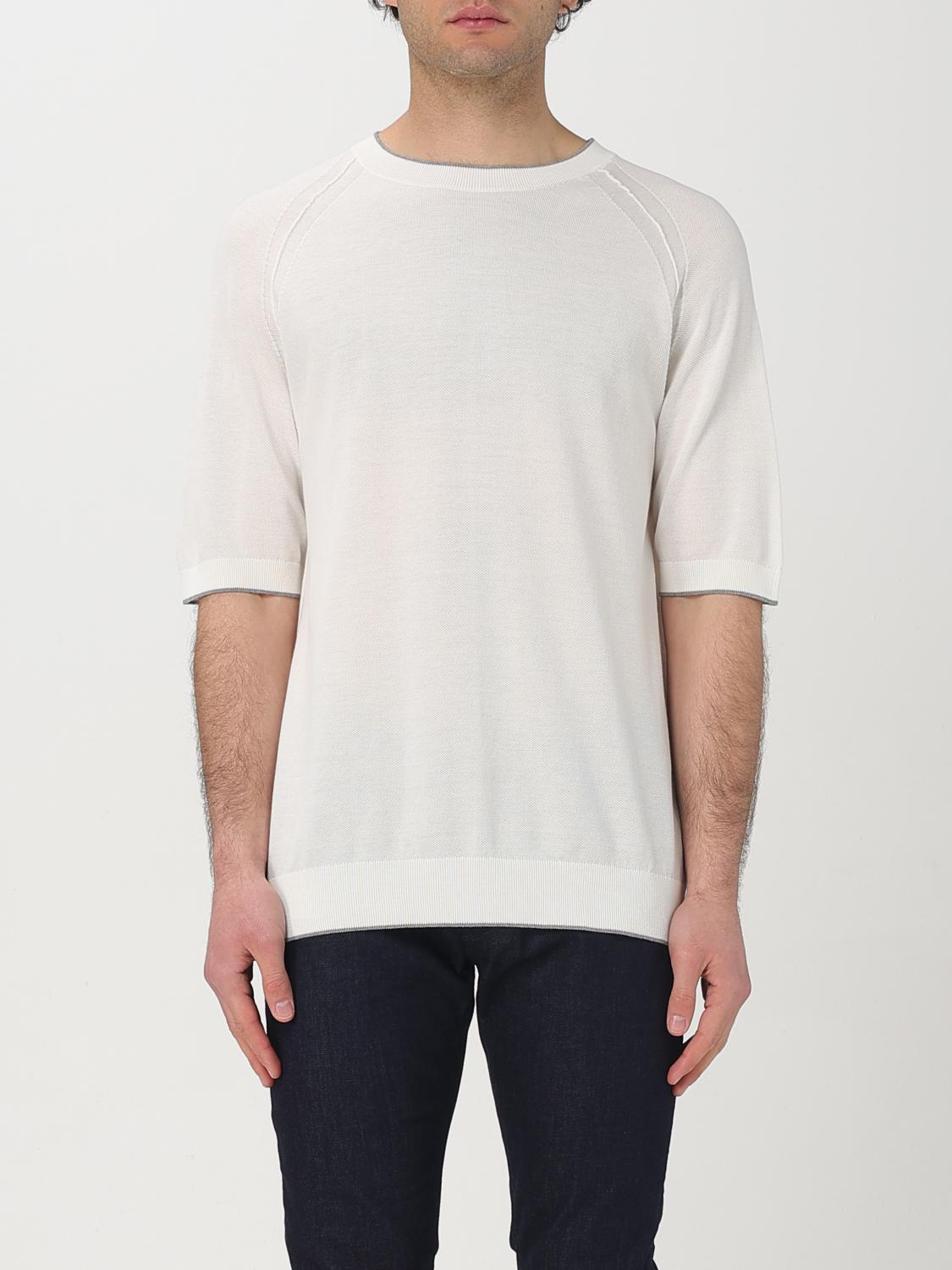 Shop Paolo Pecora T-shirt Men Color White