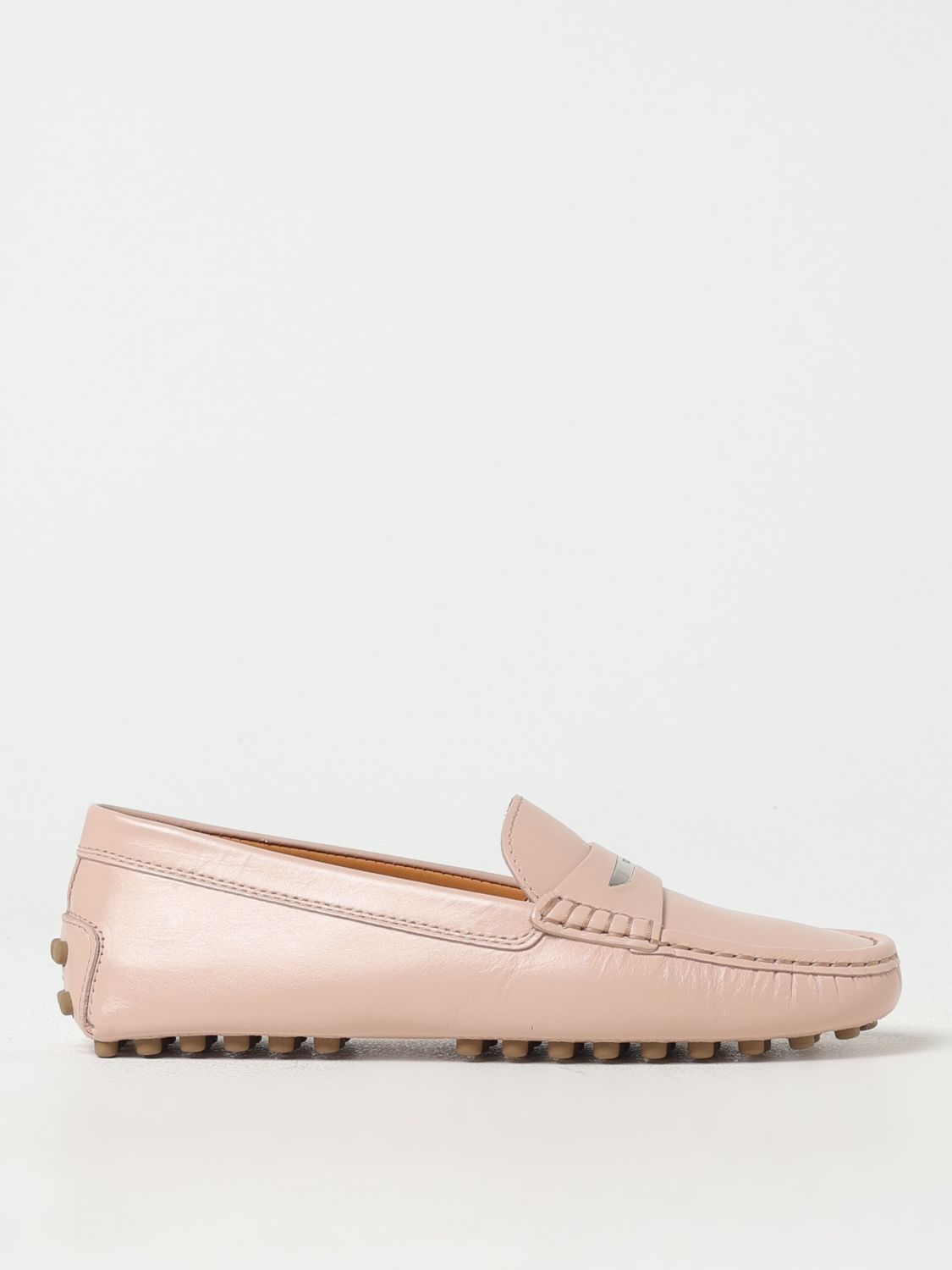 Tod's Loafers Woman Color Pink In Pink