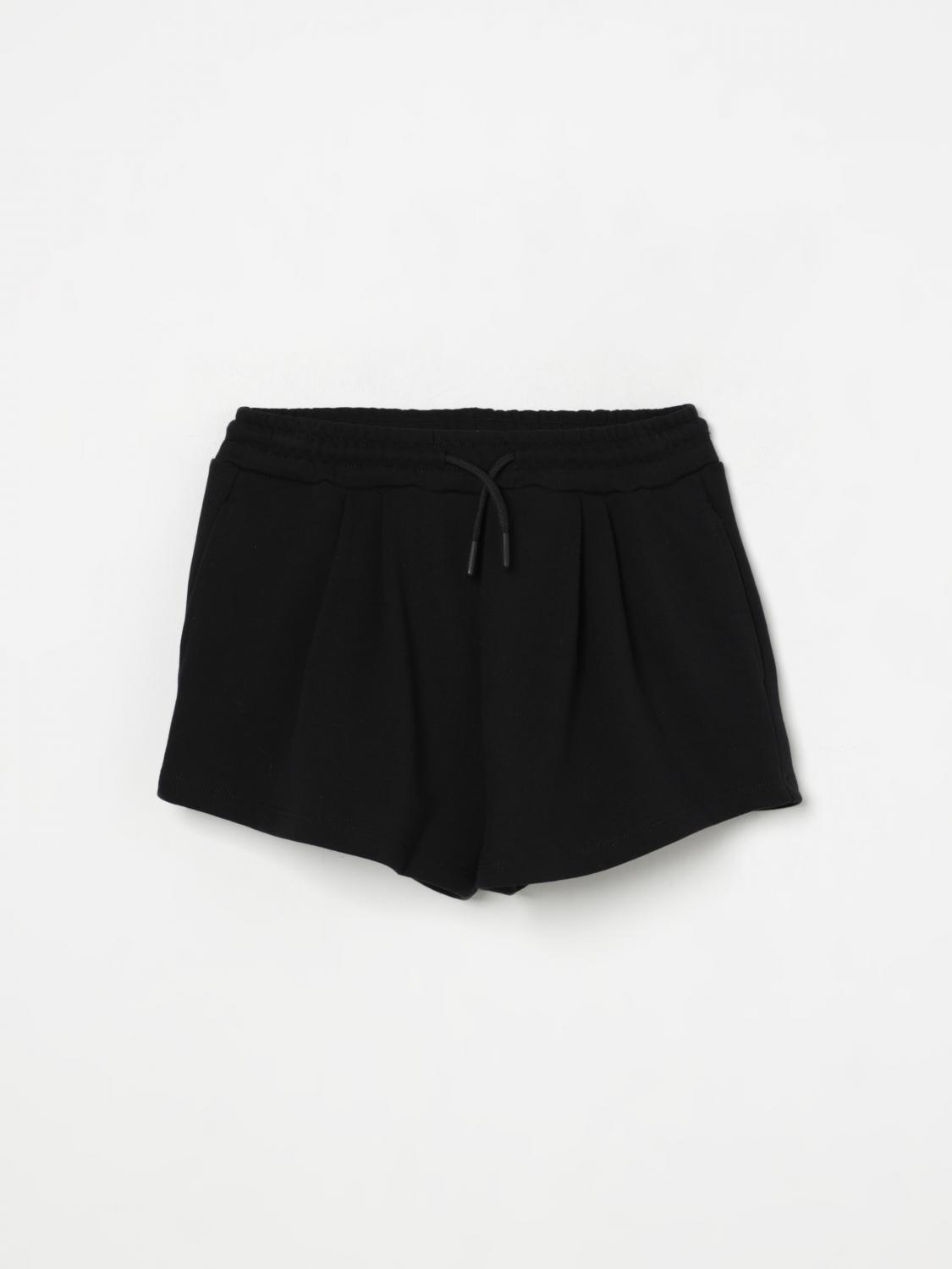 Msgm Shorts Kids Kids Color Black 1 In Black 1