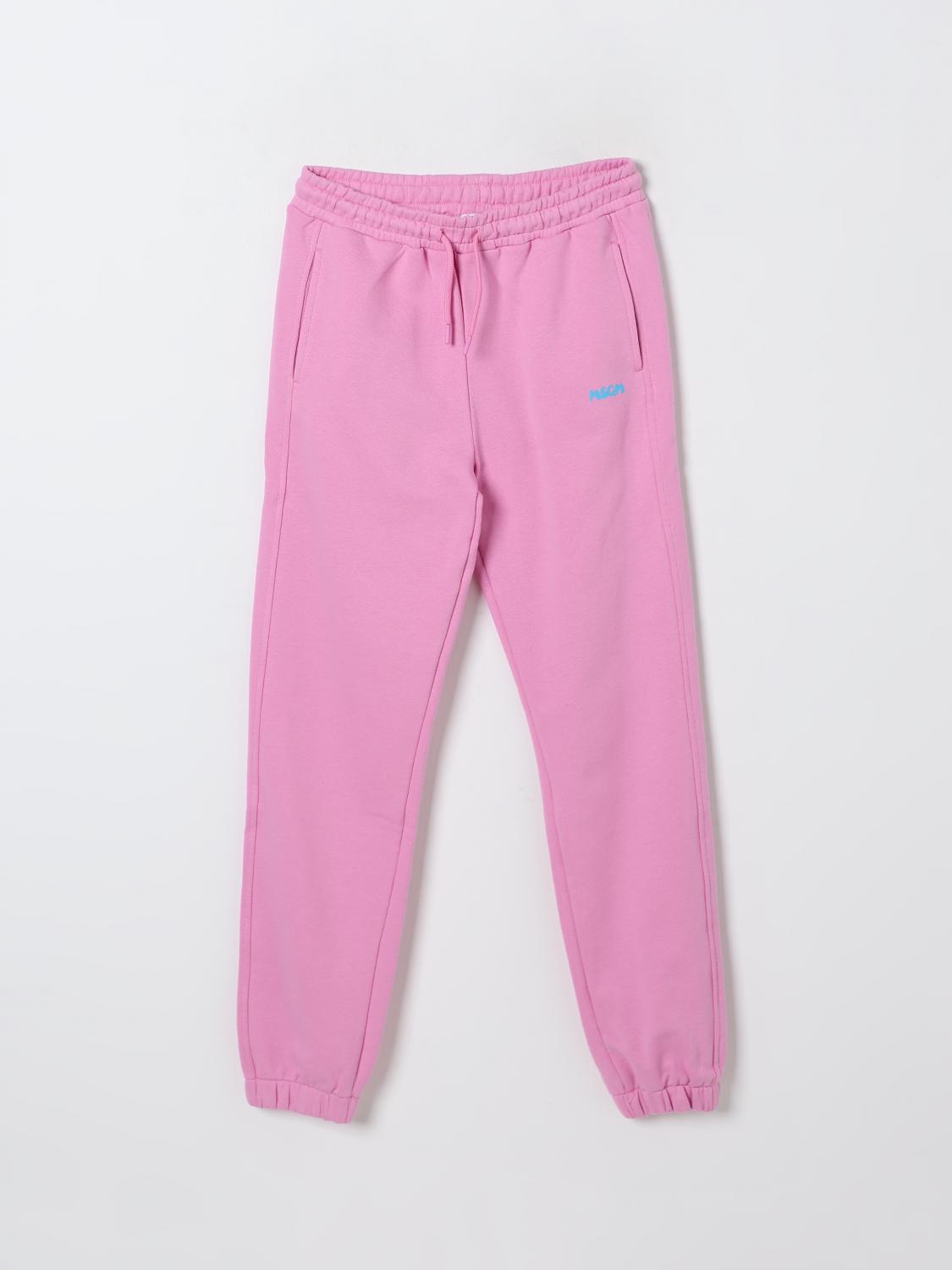 Msgm Hose Kids Kinder Farbe Pink In Pink