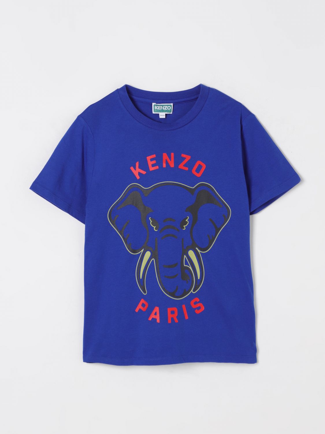 Kenzo T-shirt Kids Kids Color Blue In Blue