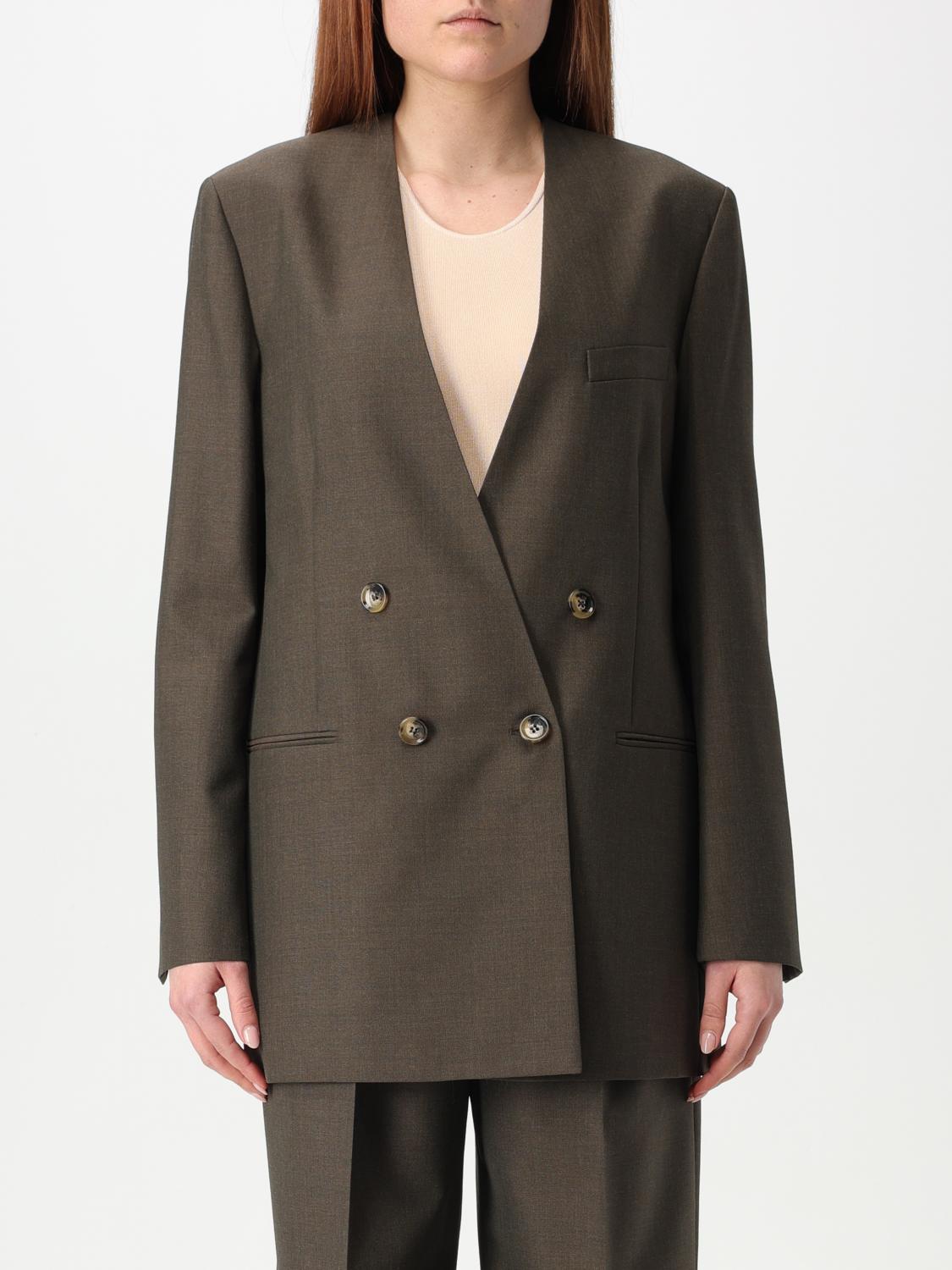 Shop Philosophy Di Lorenzo Serafini Blazer Woman Color Brown