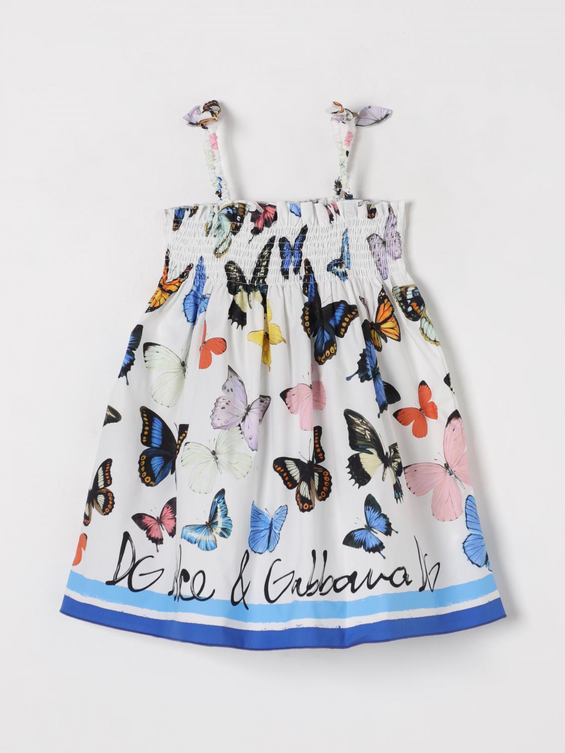 Dolce & Gabbana Dress  Kids Color Blue In Blue