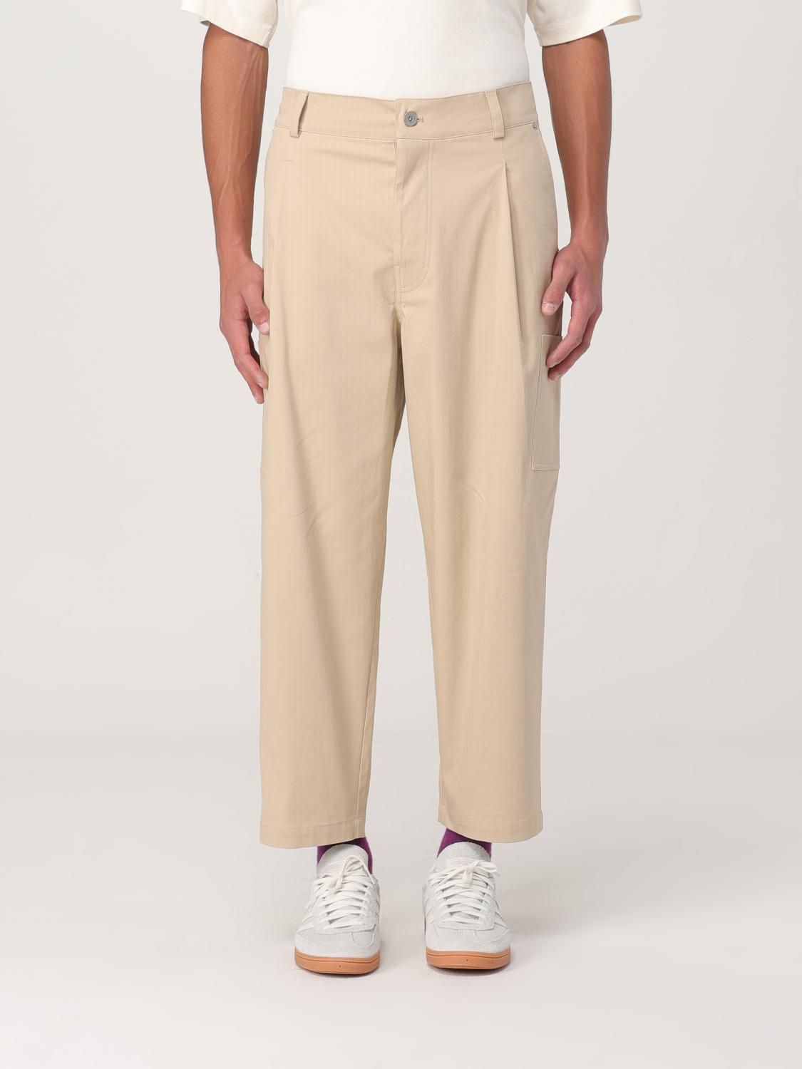 Drôle De Monsieur Pants Men Color Beige In Beige