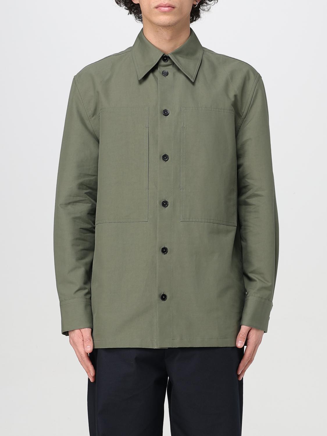 Jil Sander Shirt Men Color Kaki