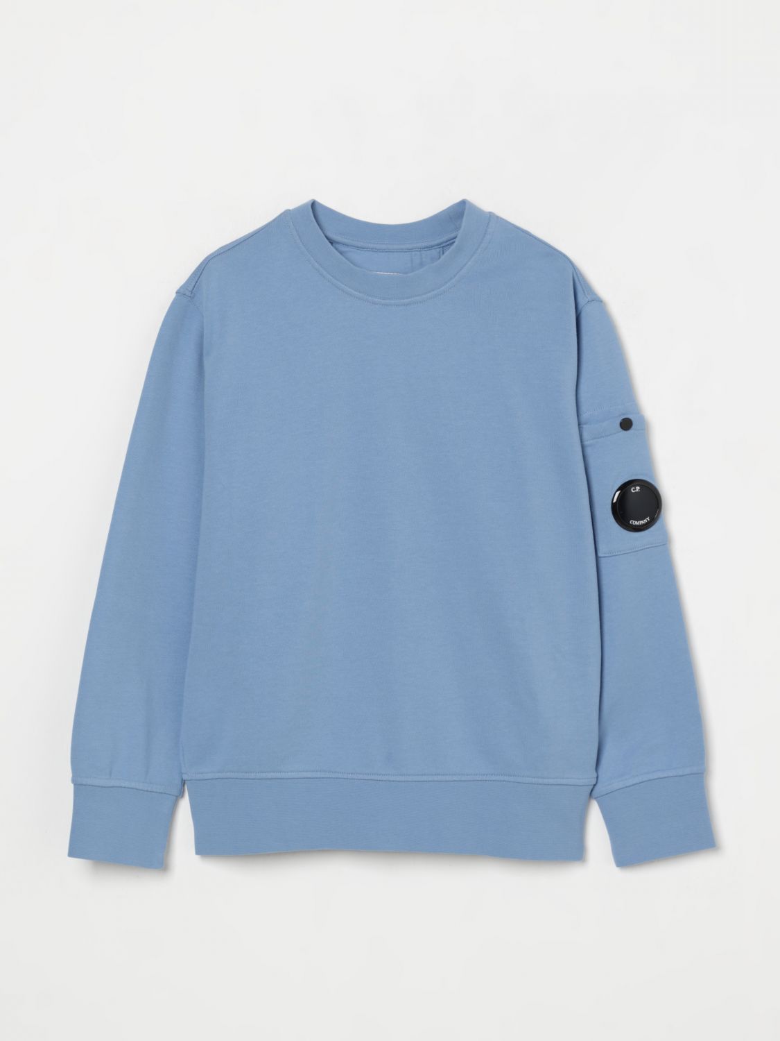 Shop C.p. Company Sweater C. P. Company Kids Color Sky Blue