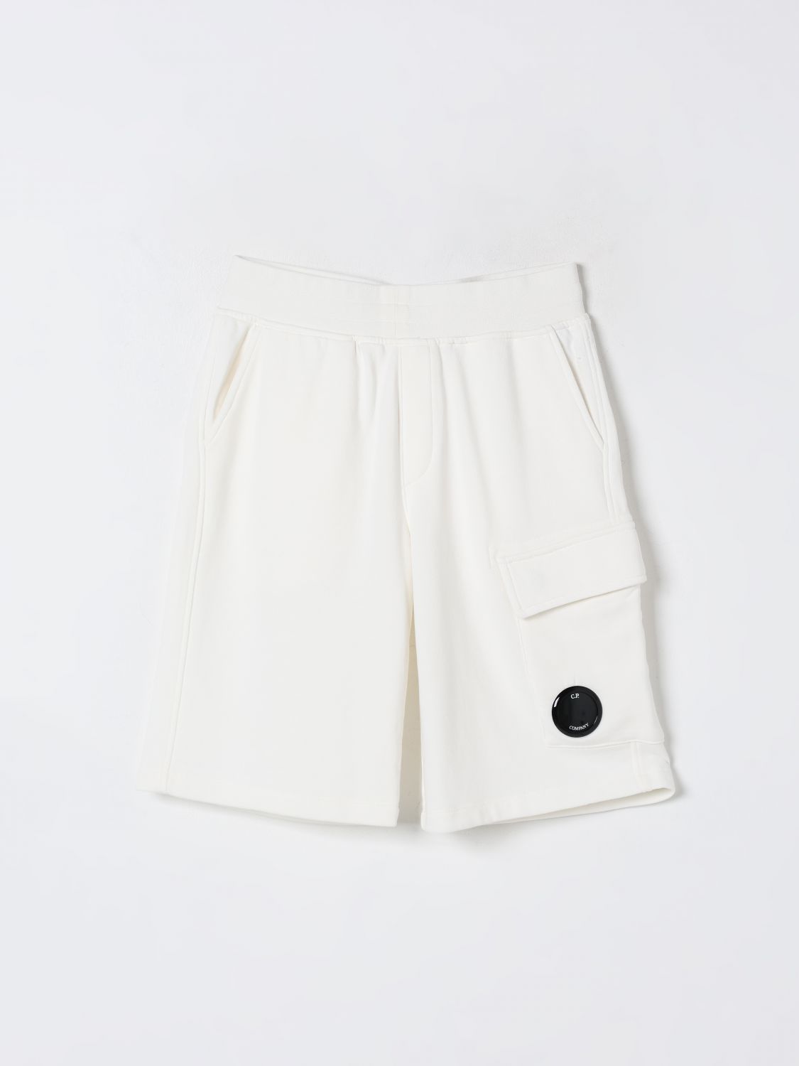 C.P. COMPANY SHORTS C. P. COMPANY KIDS COLOR WHITE G64169001