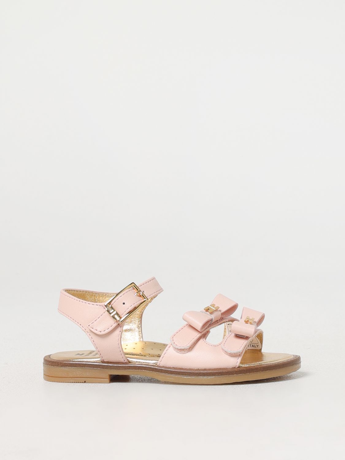 Shop Elisabetta Franchi La Mia Bambina Shoes Kids Color Pink In ピンク