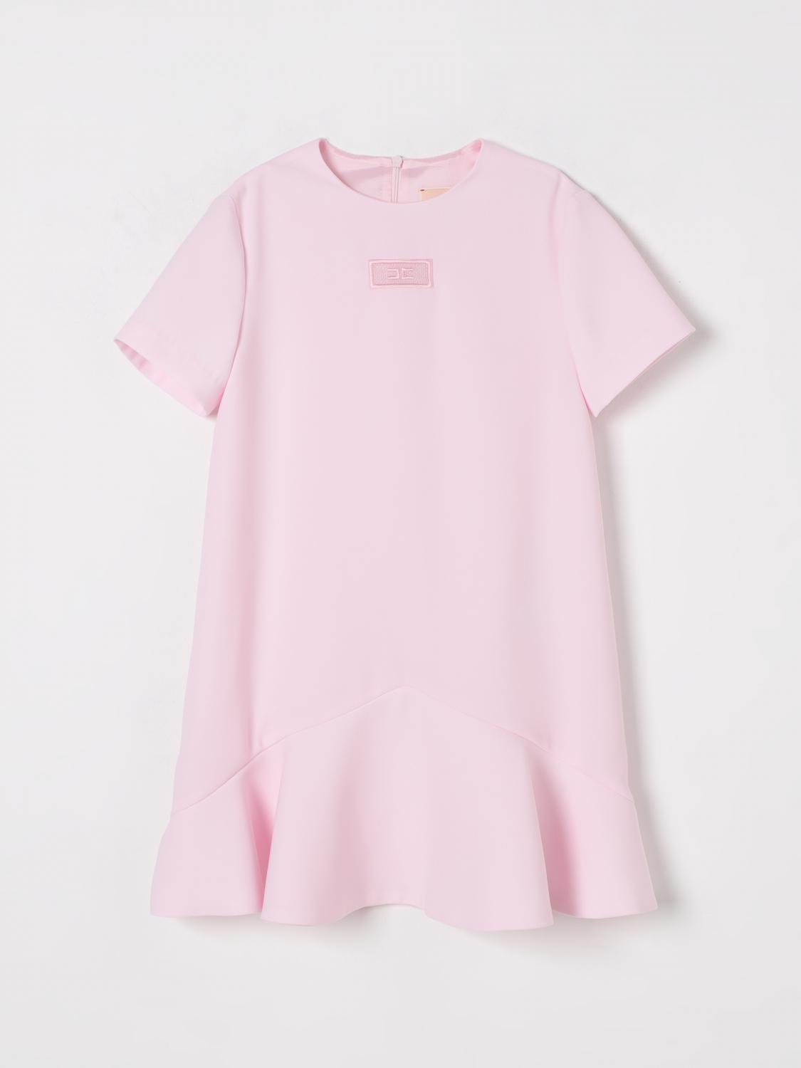 Elisabetta Franchi La Mia Bambina Dress Kids Color Pink In Pink