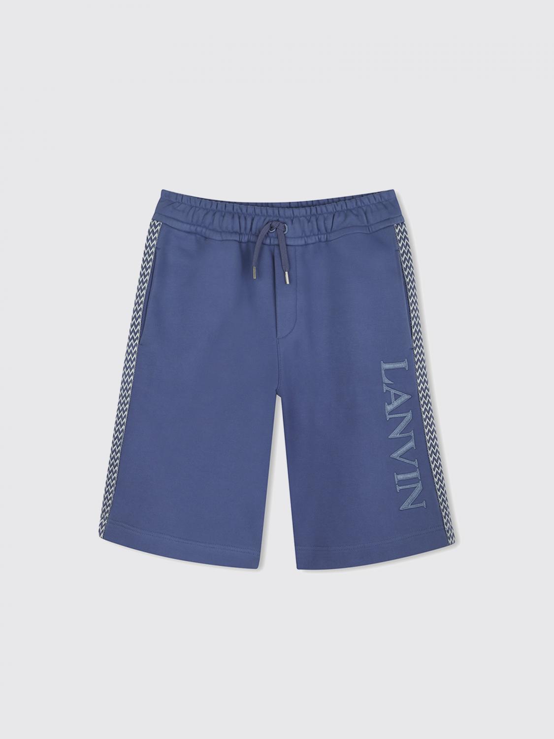 Lanvin Kids Shorts In Blue