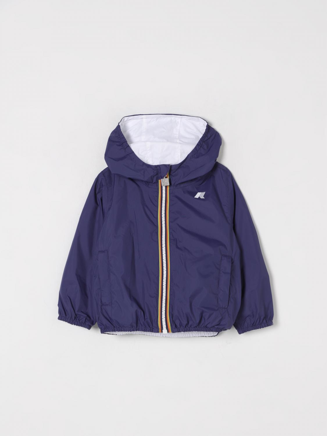 K-way Jacket  Kids Color Blue In Blue