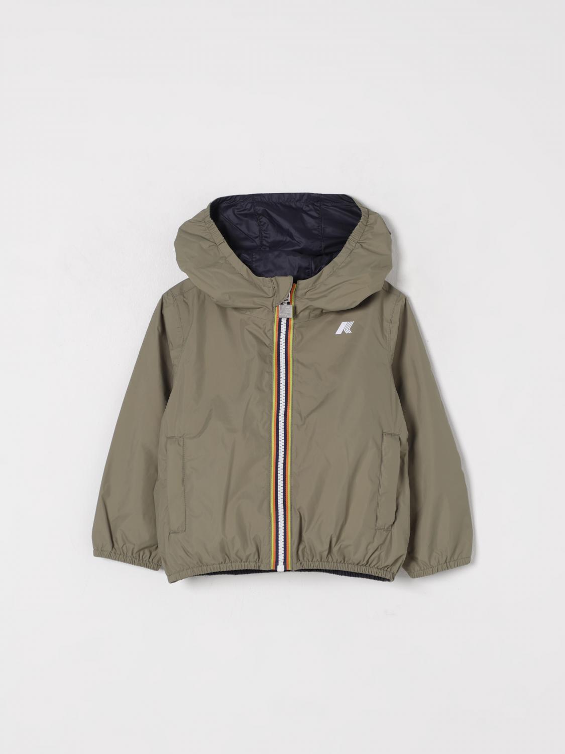 K-way Jacket  Kids Color Green In Green