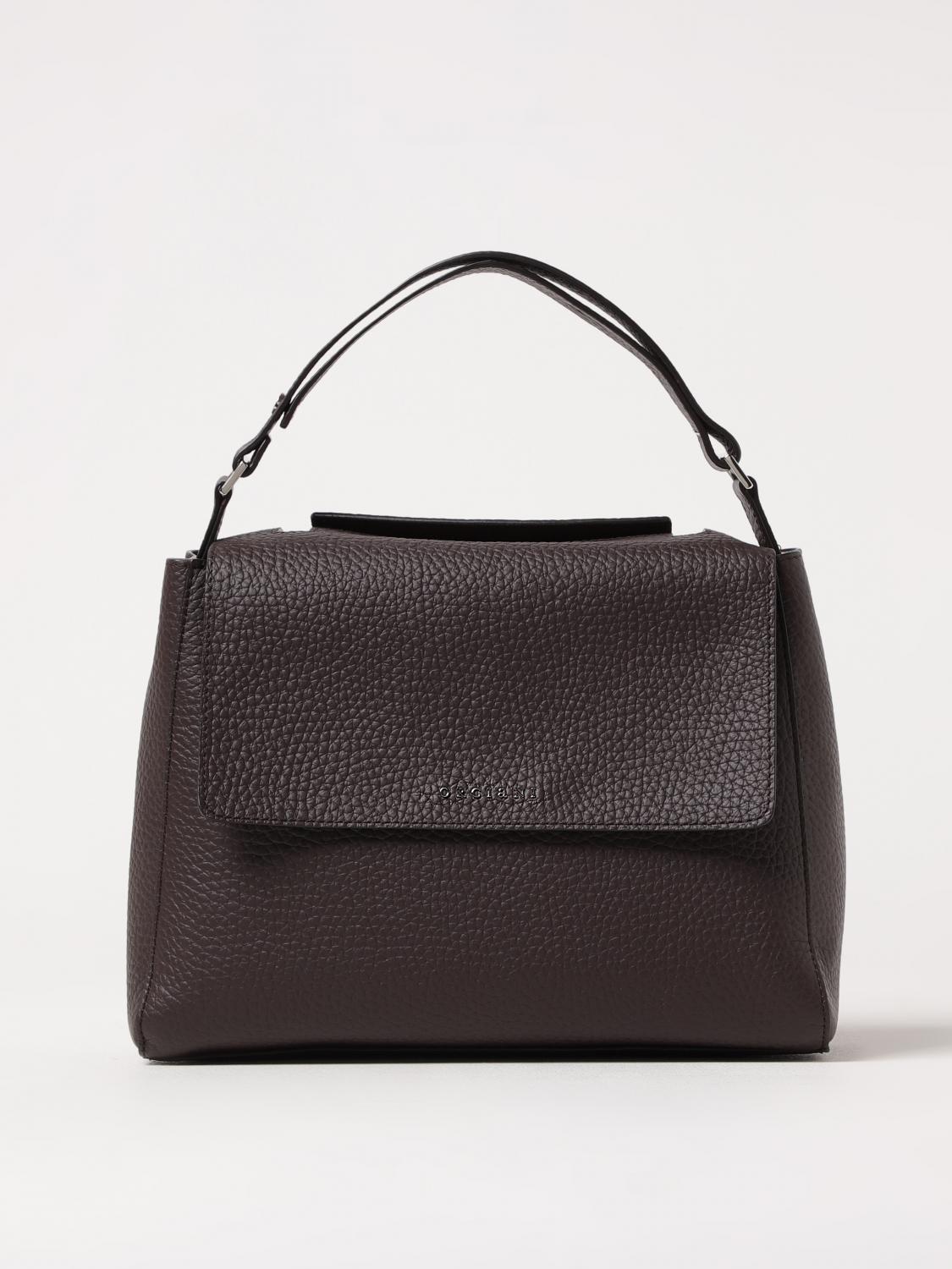 Orciani Handbag Woman Color Dark In Dark
