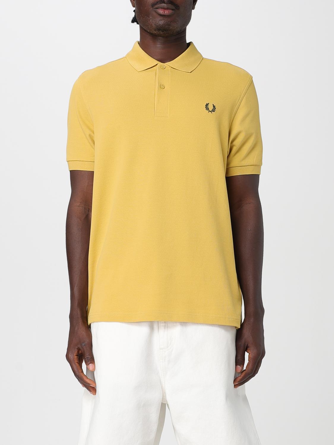 Fred Perry Polo Herren Farbe Gelb