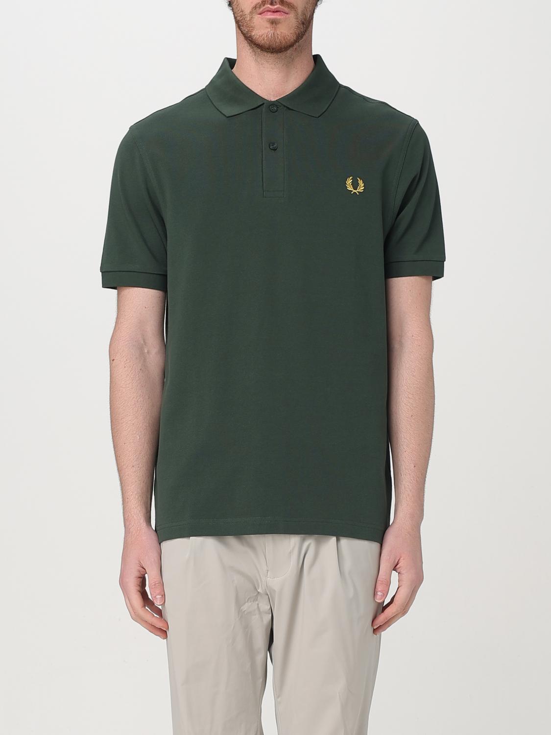 Fred Perry T-shirt Men Color Green In Green