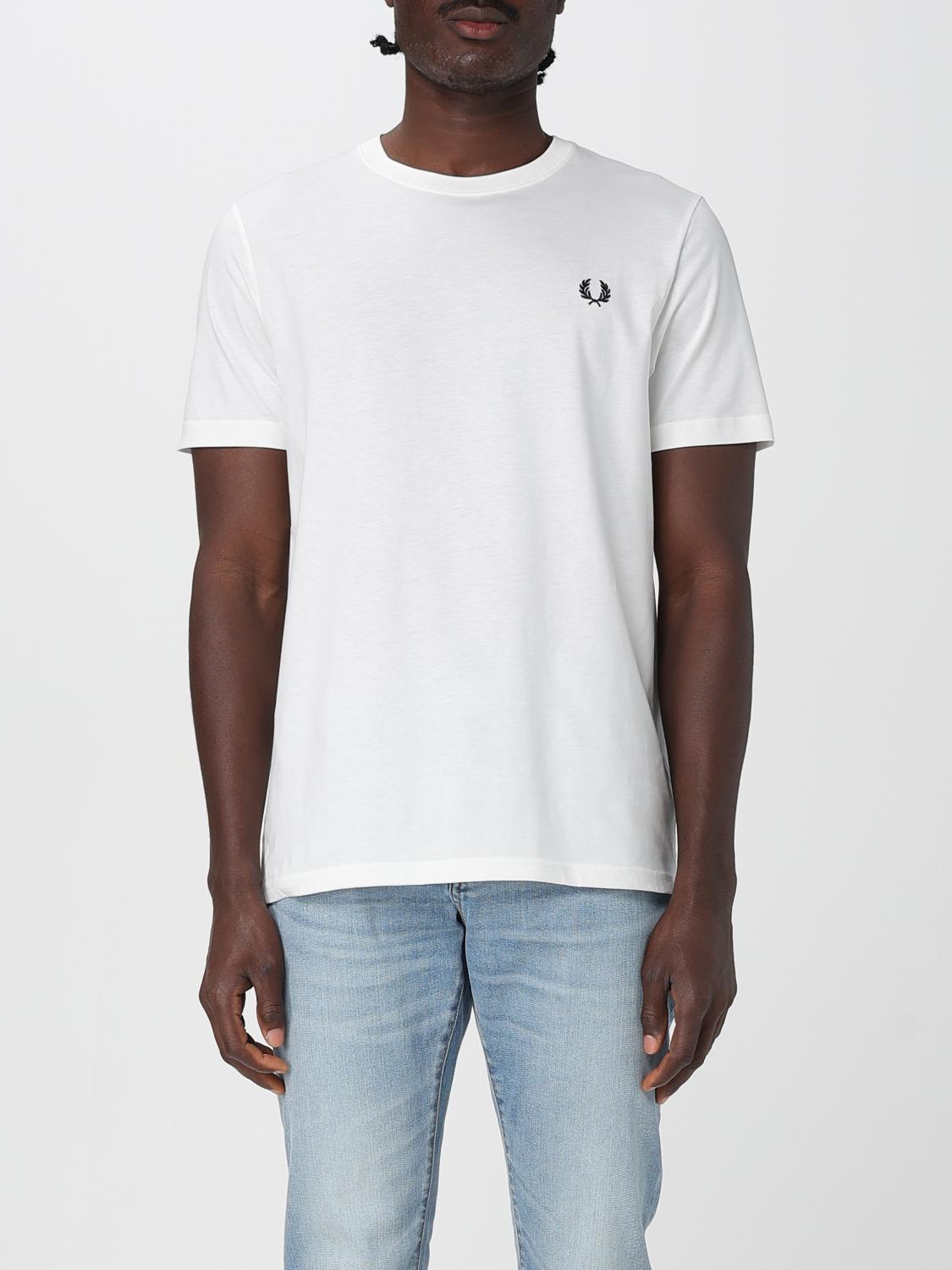 Fred Perry T-shirt Men Color White