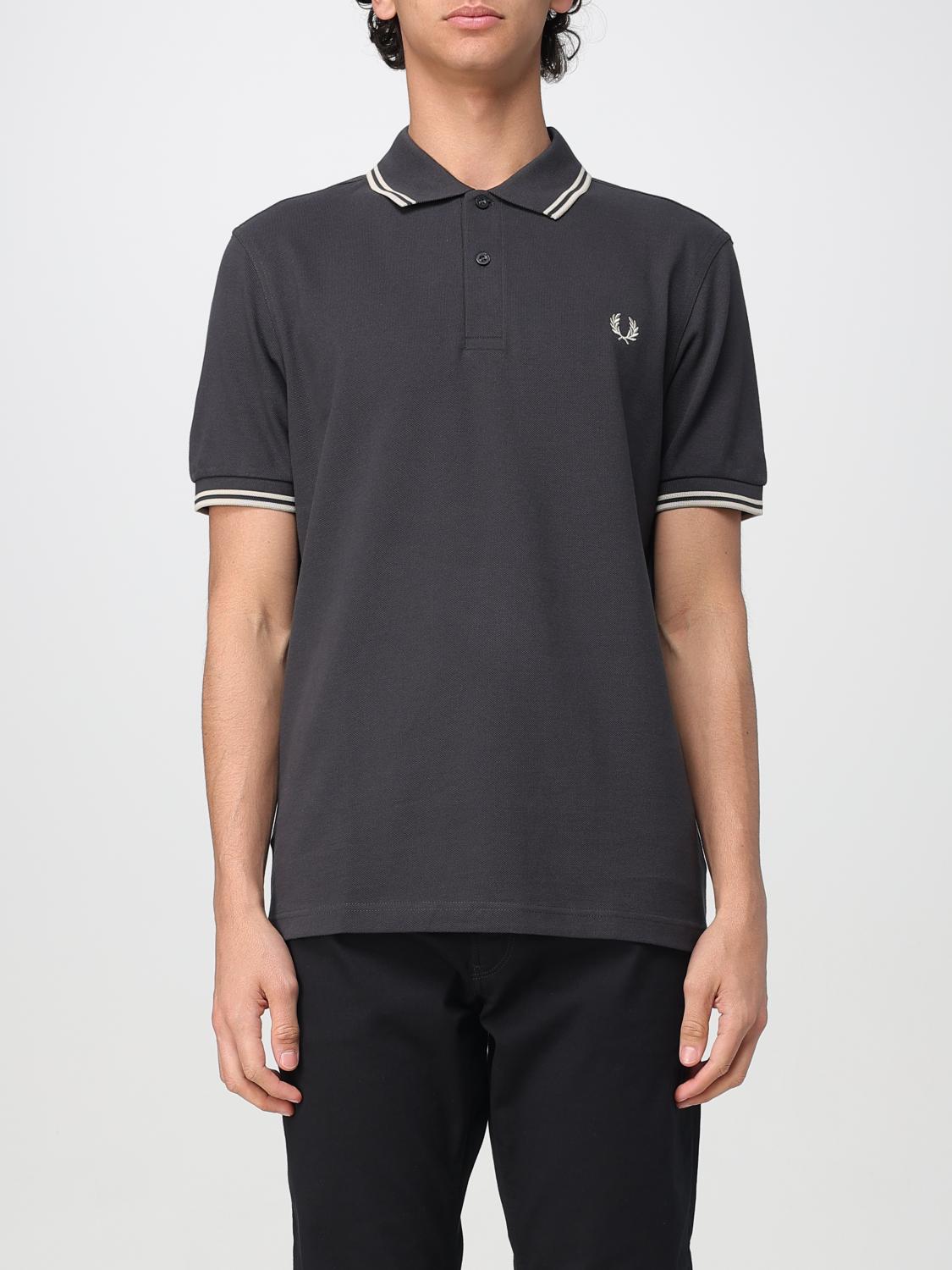Fred Perry Polo  Herren Farbe Grau In Grau