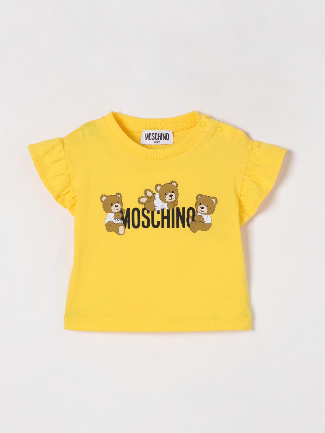 Moschino T-shirt Kinder Farbe Gelb In Gelb