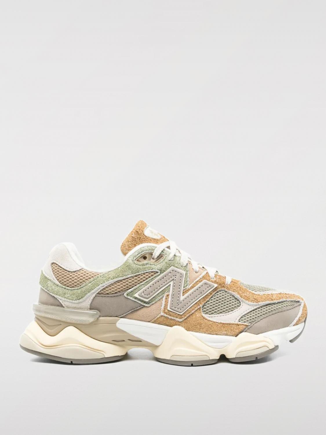 New Balance 9060 Suede, Leather And Mesh Sneakers In Beige