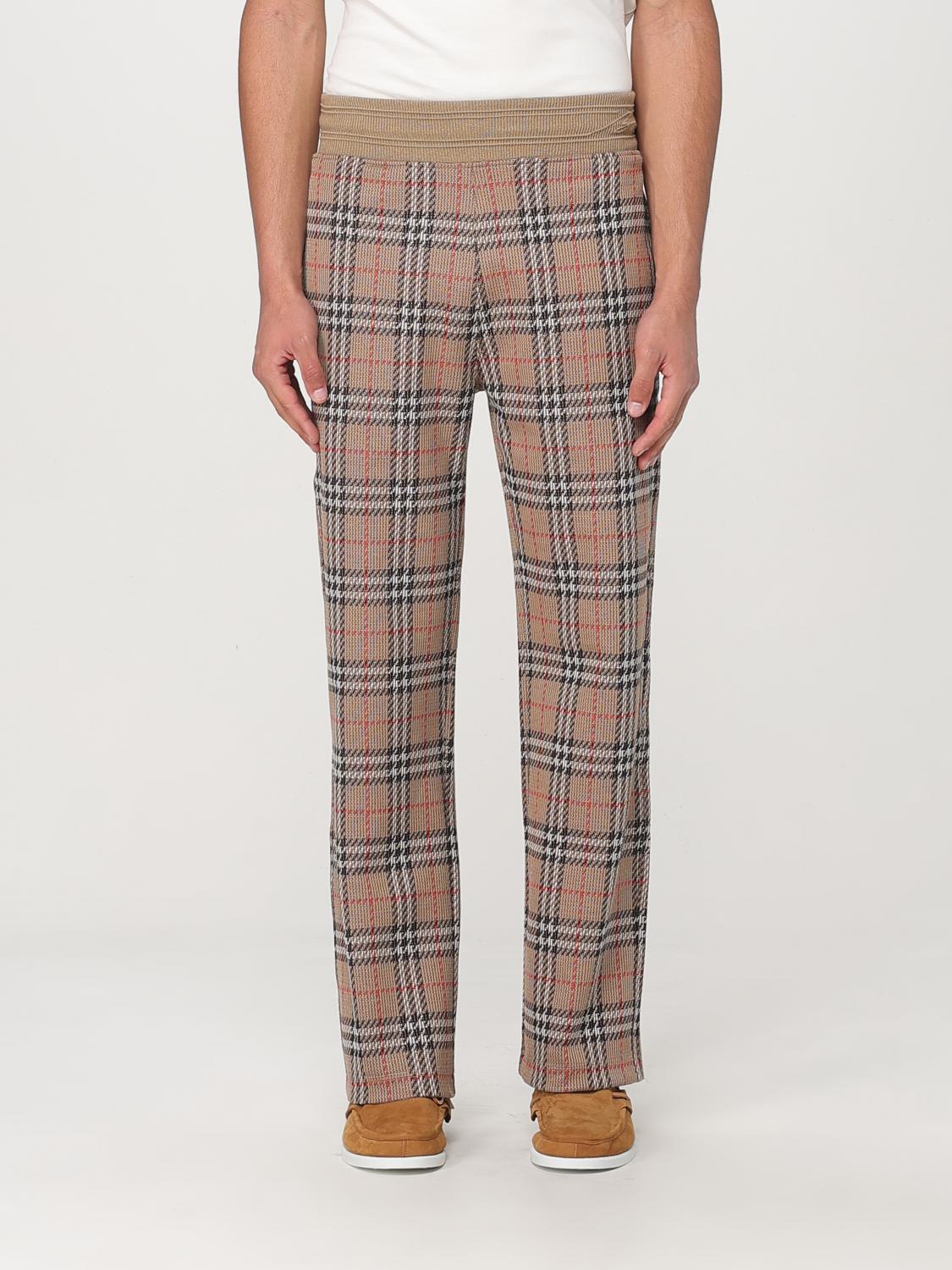 Burberry Trousers Sporty In Beige