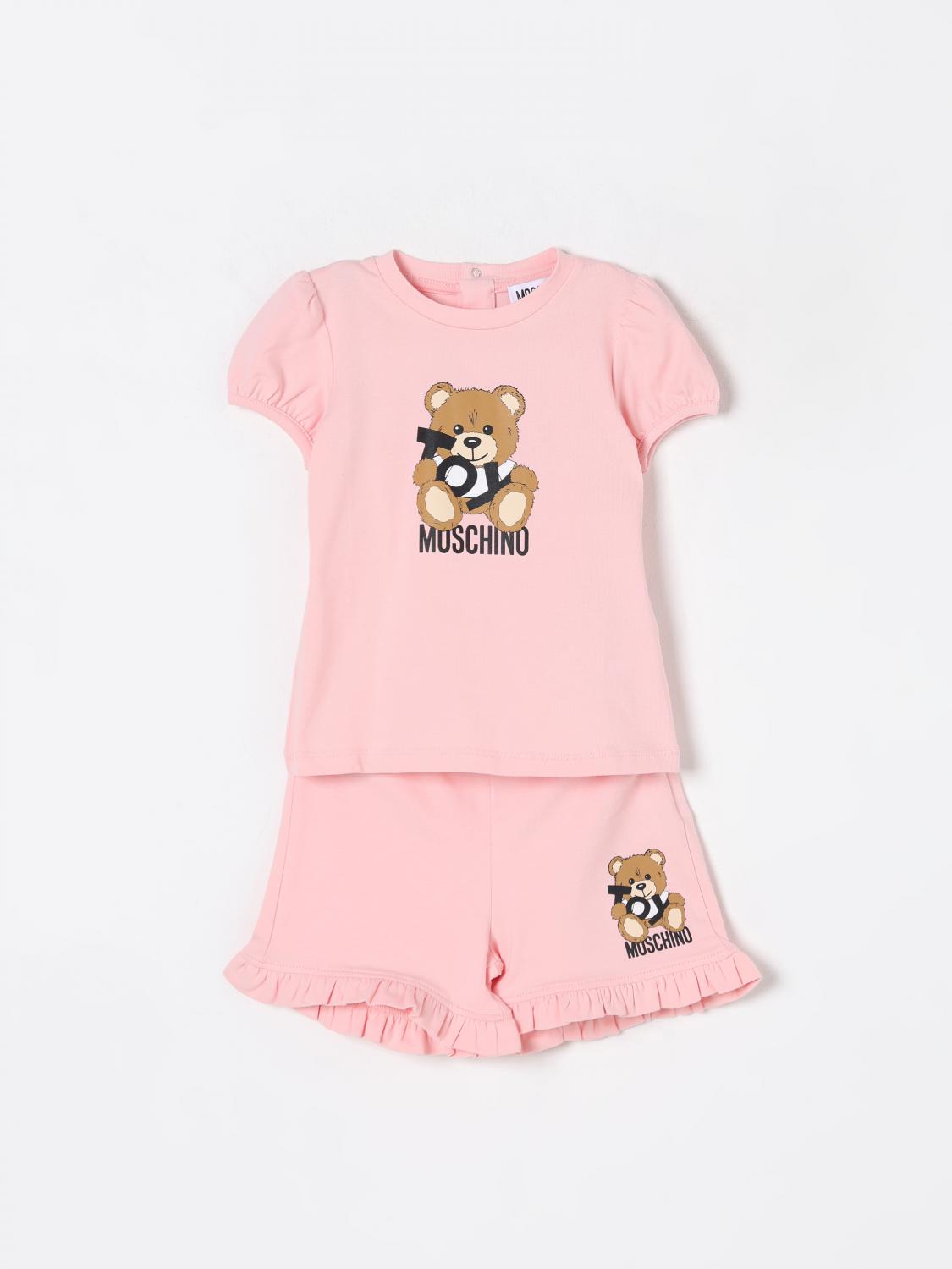 Moschino Baby-overall Kinder Farbe Pink In Pink