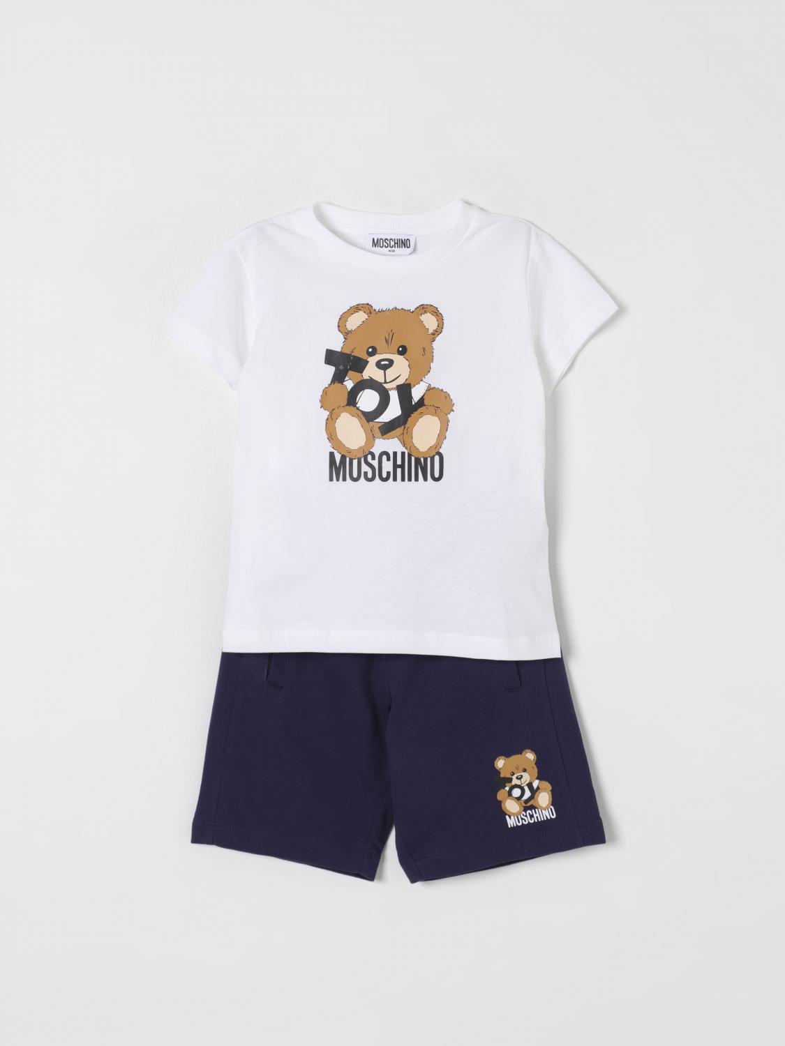 Moschino Clothing Set  Kids Color White In White