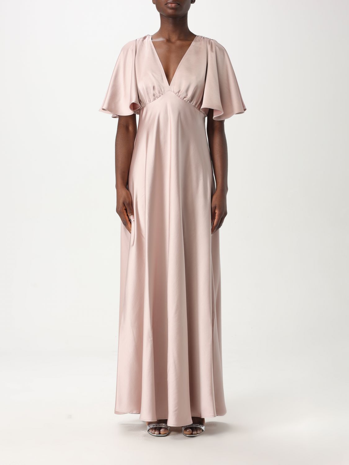 LIU •JO DRESS LIU JO WOMAN COLOR PINK G64729010