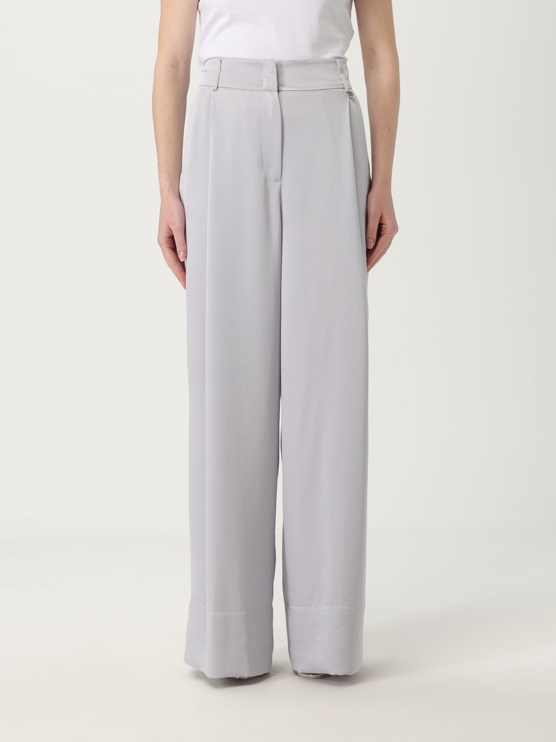 Liu •jo Pantaloni A Palazzo Grigio