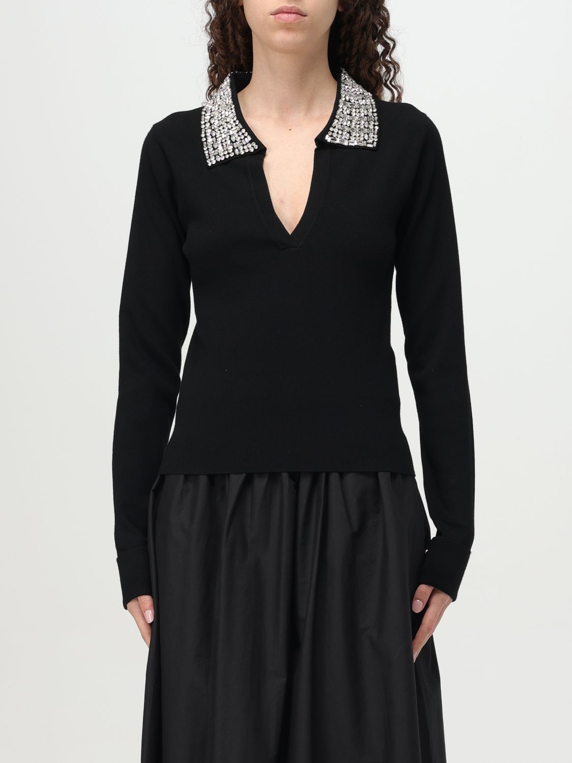 Liu •jo Pullover Liu Jo Damen Farbe Schwarz In Schwarz