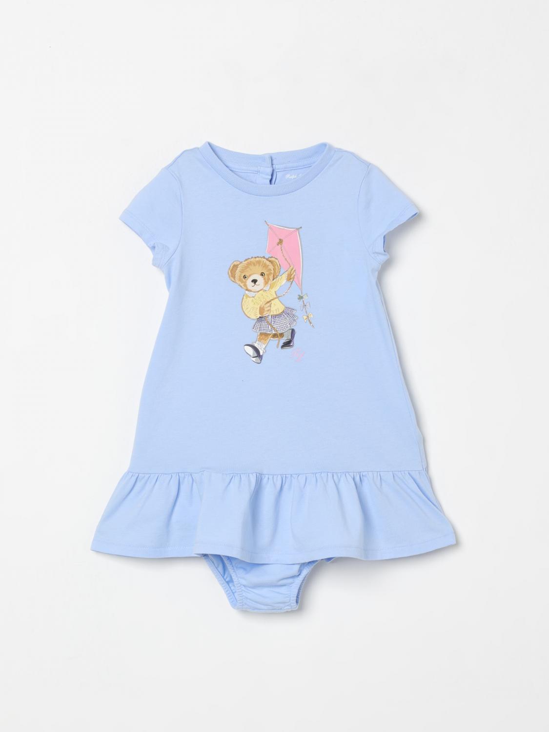 Polo Ralph Lauren Romper Kids Color Blue In Blue
