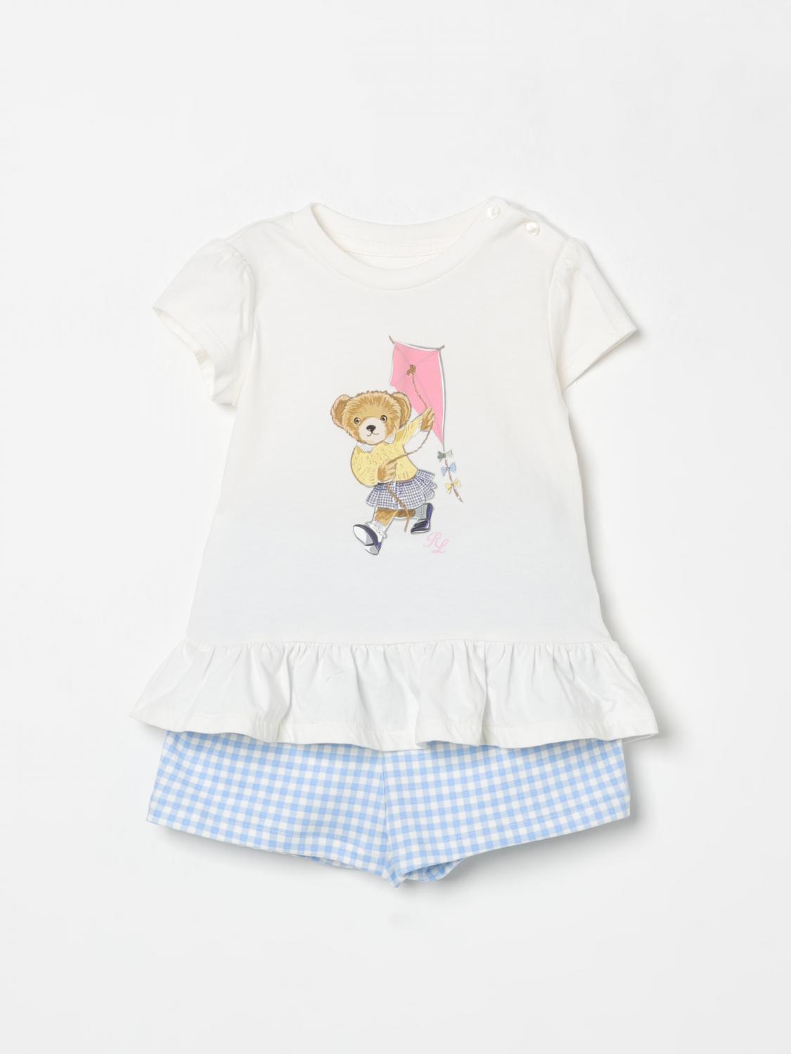 Polo Ralph Lauren Shorts Kids Color Blue In Blue