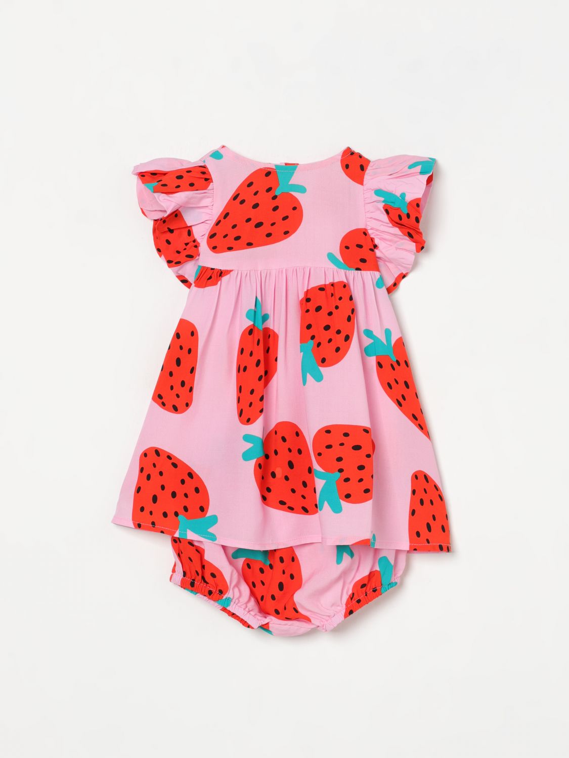 Shop Stella Mccartney Romper Kids Kids Color Multicolor