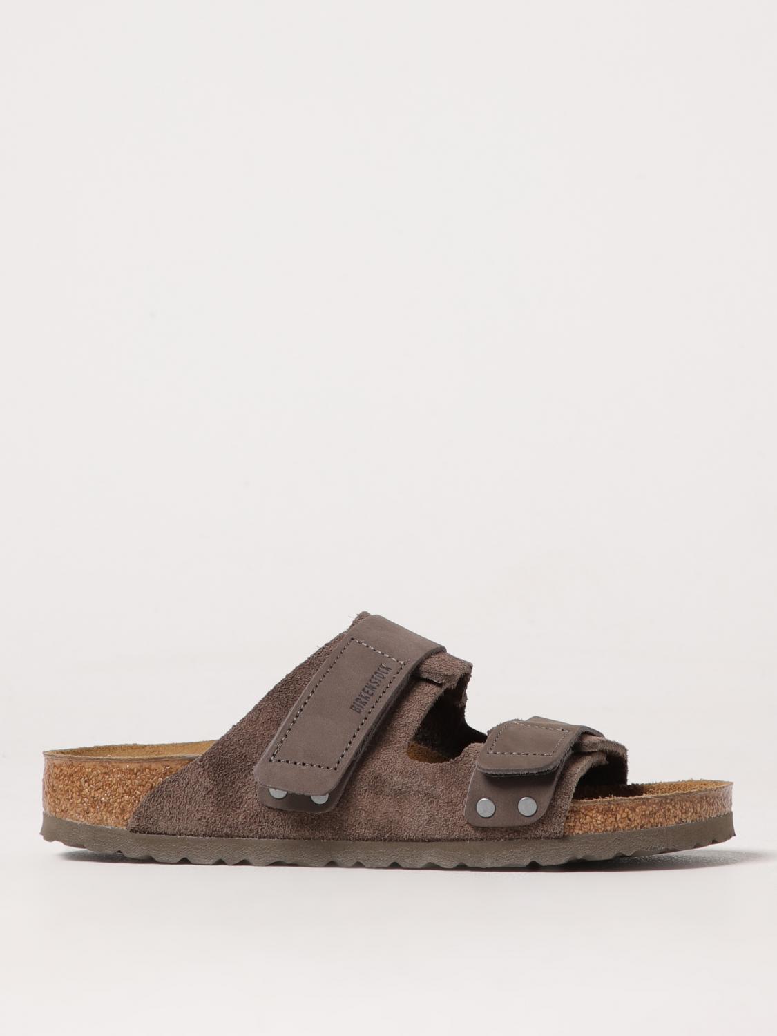 Sandals BIRKENSTOCK Men color Grey