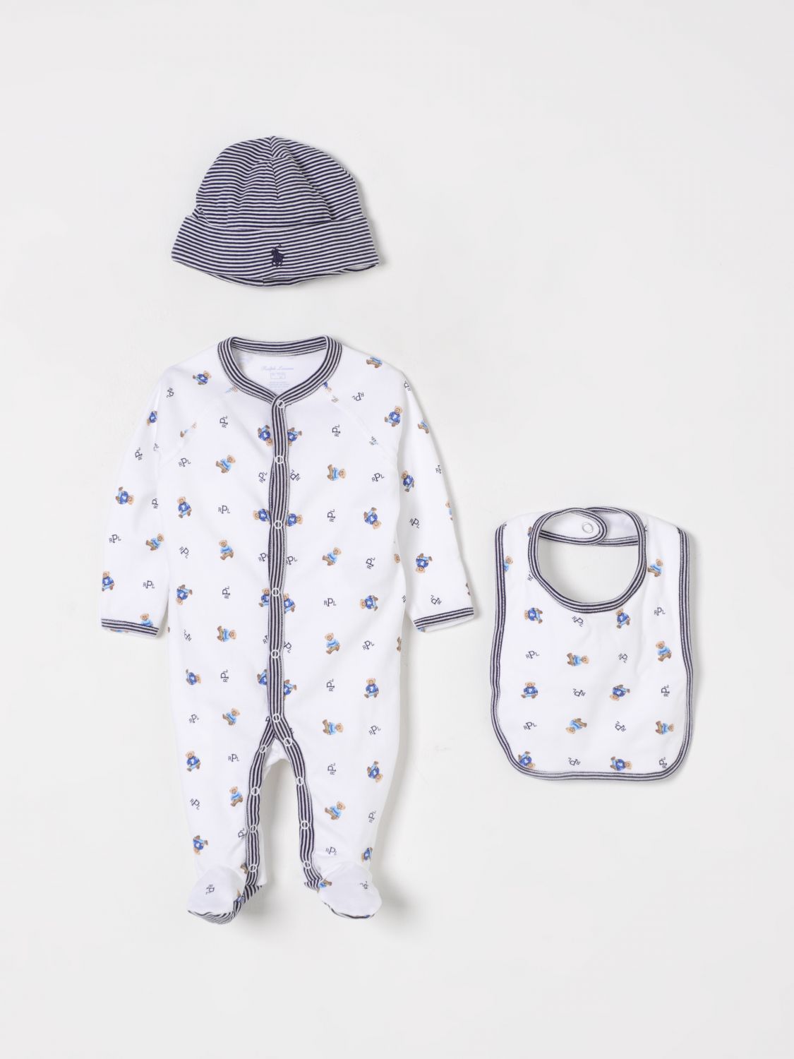 Polo Ralph Lauren Jumpsuit  Kids Color White In White