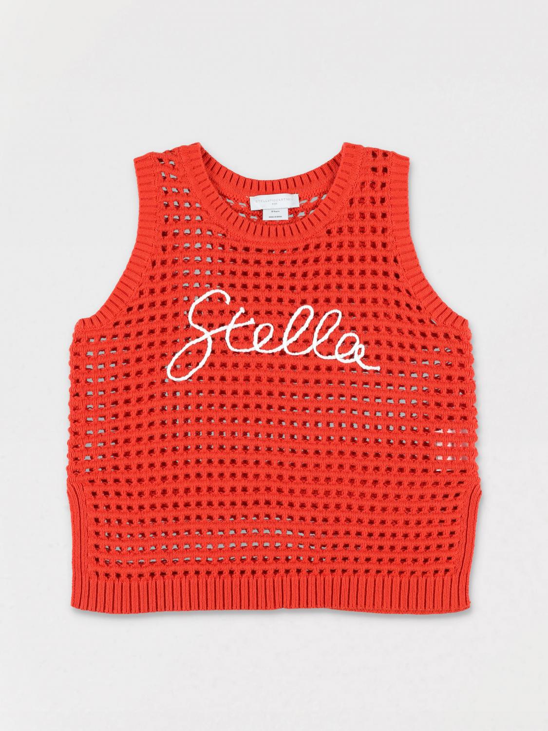 STELLA MCCARTNEY KIDS Top Kids color Red　STELLA MCCARTNEY KIDS トップス キッズカラー レッド STELLA