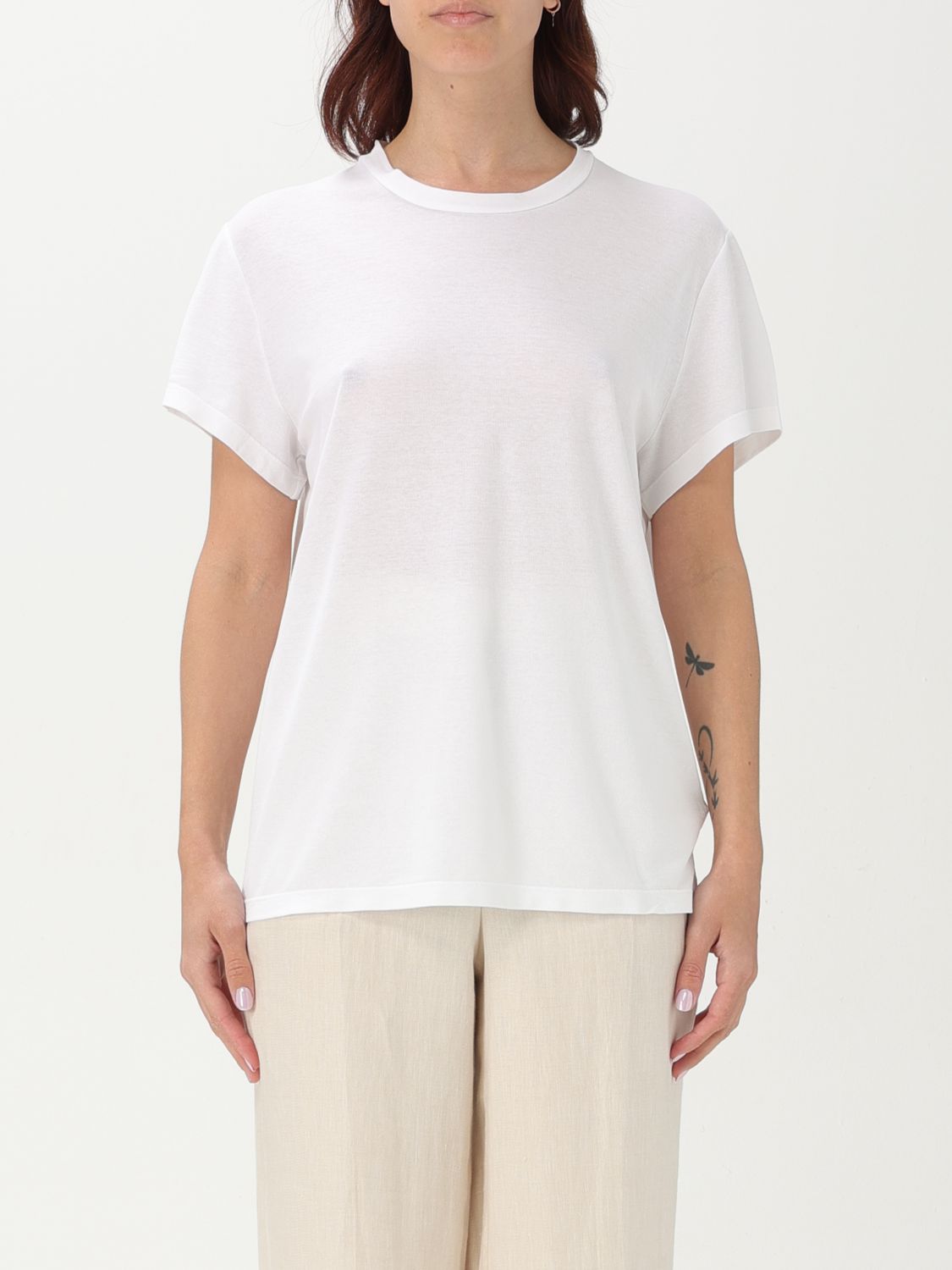Zanone Sweater Woman Color White In White