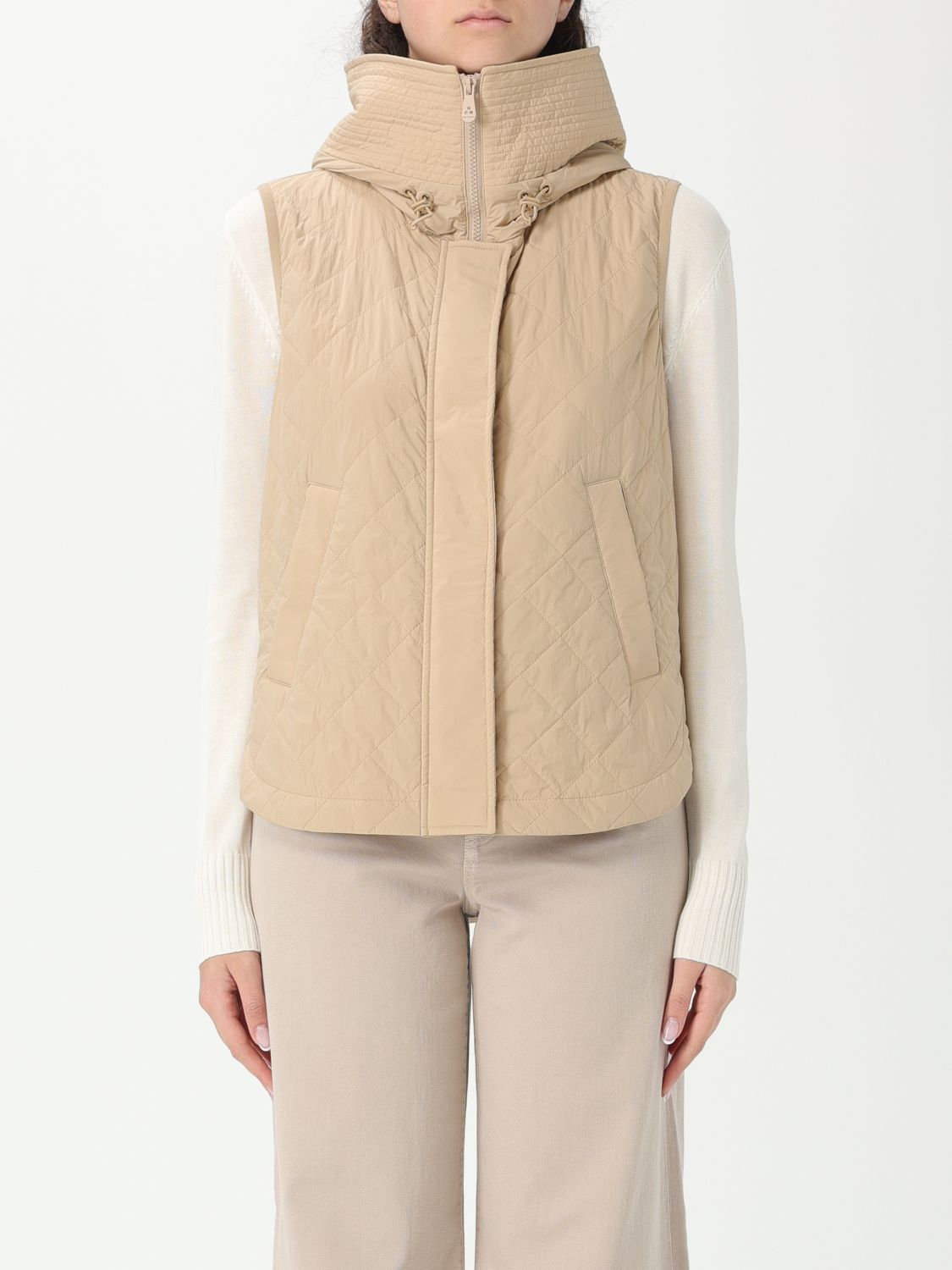 Peuterey Waistcoat  Woman Color Beige