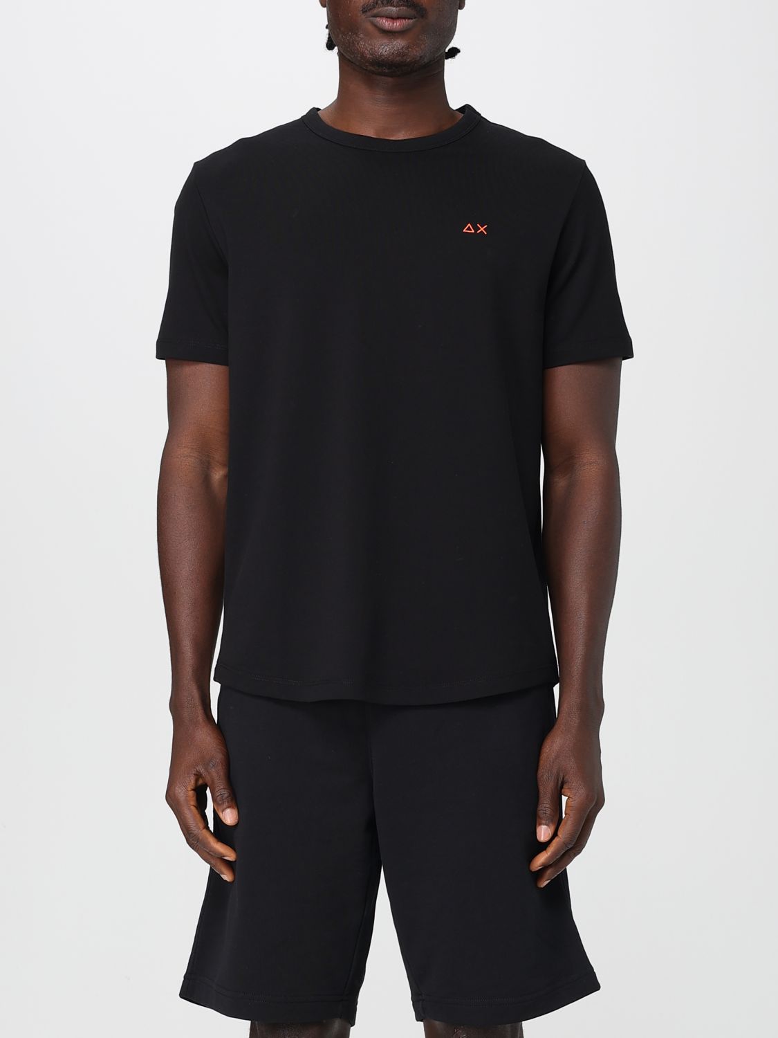 Sun68 T-shirt Men Color Black