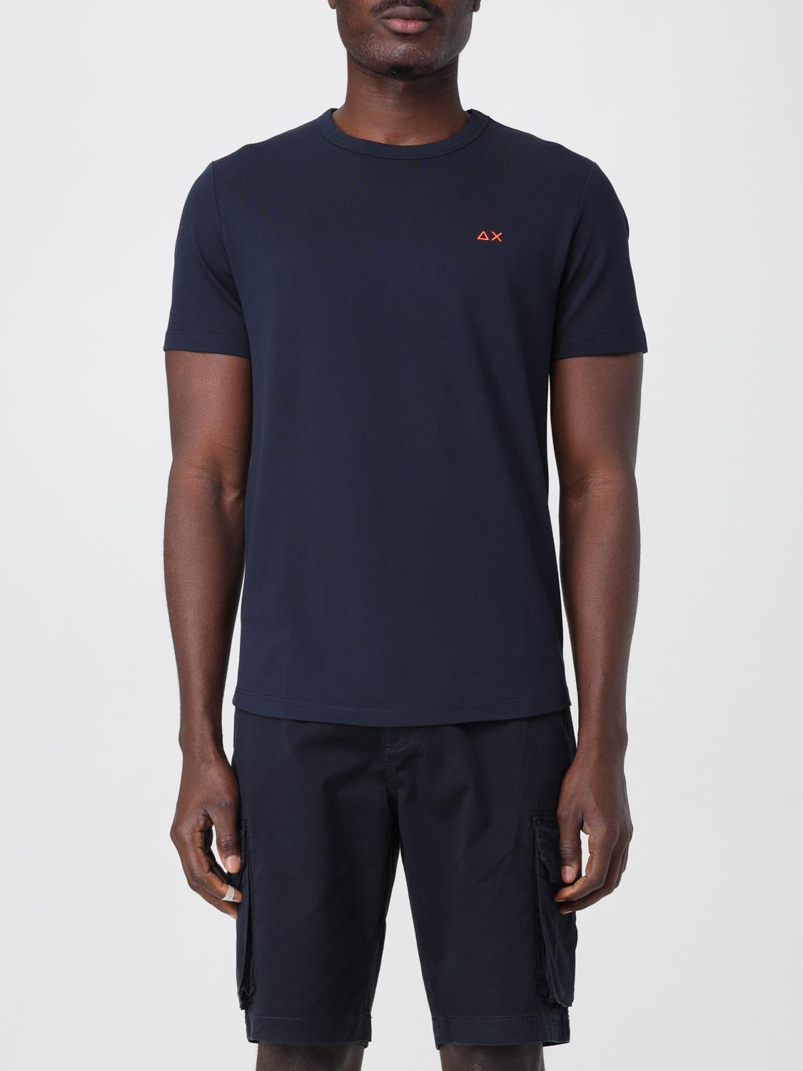 Sun 68 T-shirt Sun68 Men Color Navy In Navy