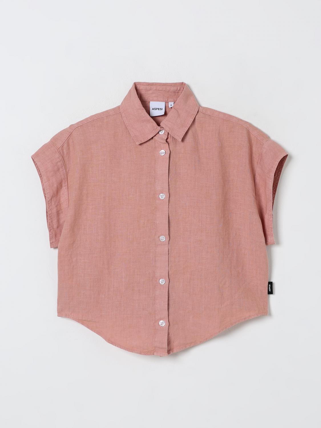 Aspesi Shirt Kids Color Pink In Pink