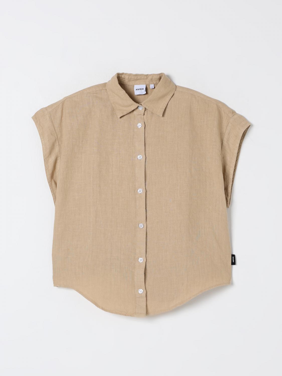 Aspesi Bluse Kinder Farbe Beige In Beige