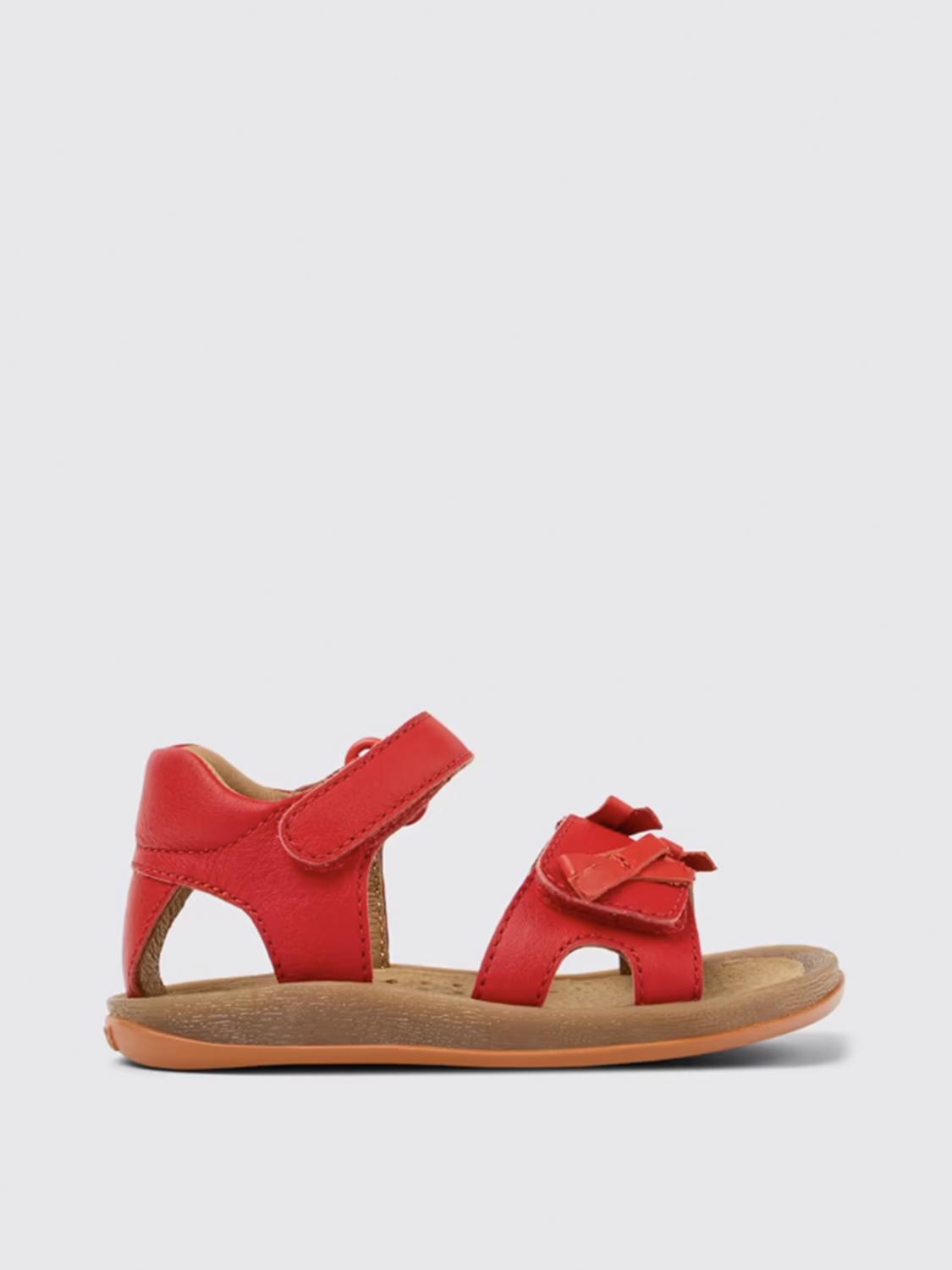 Camper Shoes Kids Color Red In Red