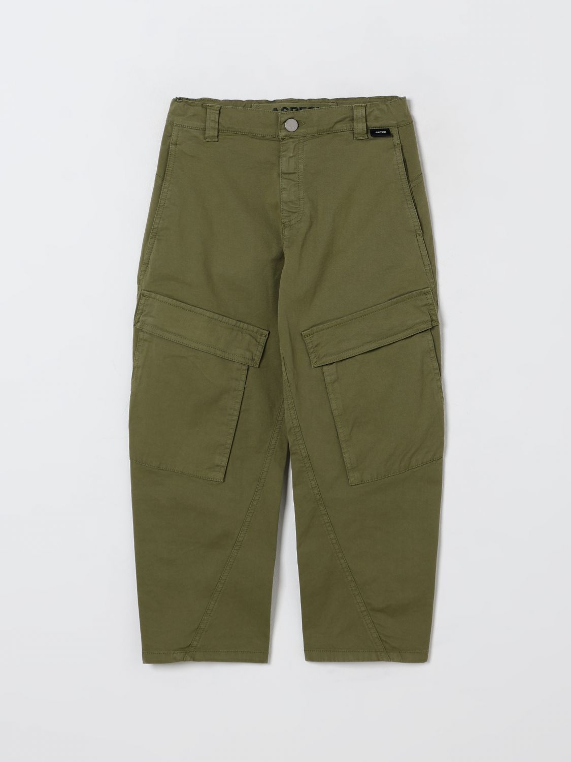 Aspesi Pants Kids Color Green In Green