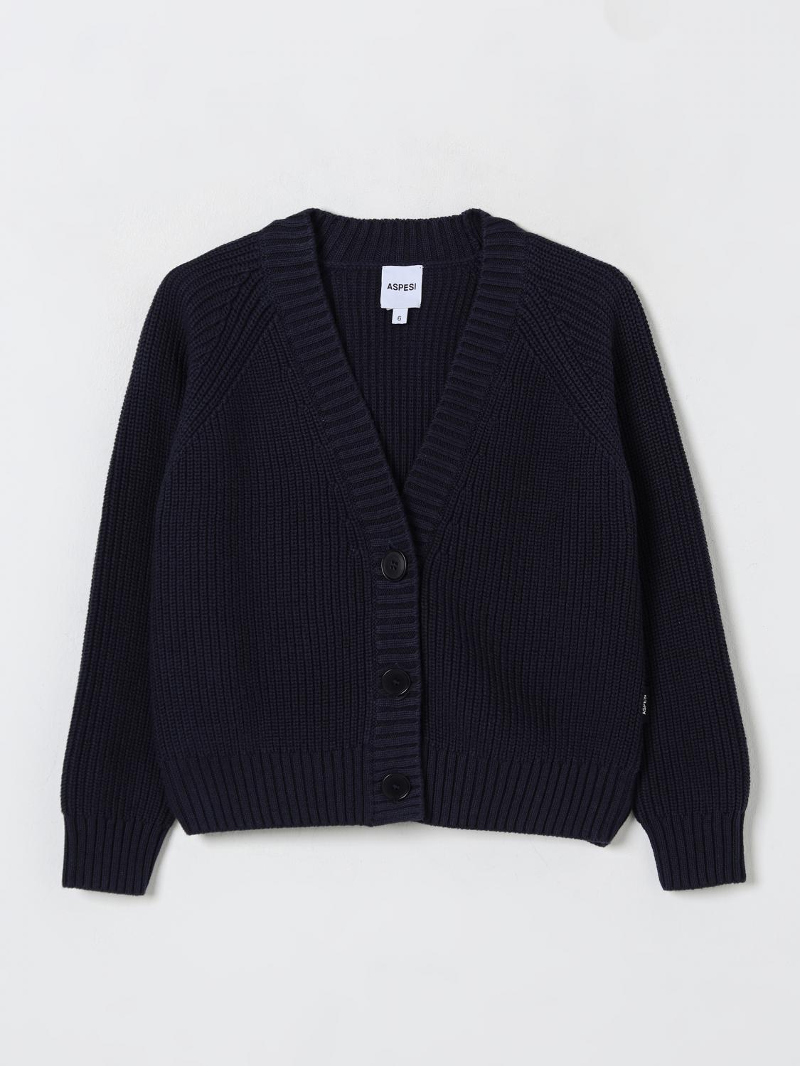 Aspesi Sweater  Kids Color Navy In Navy