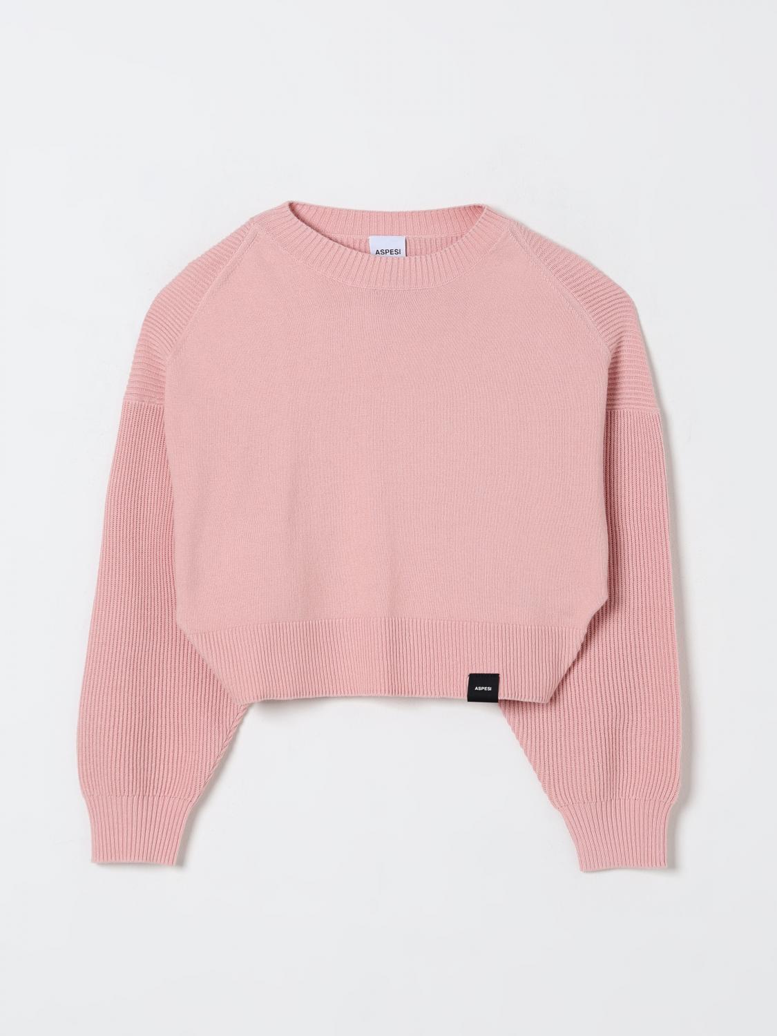 Aspesi Sweater Kids Color Pink In Pink