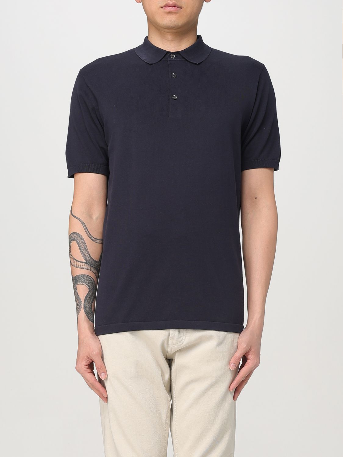 ASPESI POLO SHIRT ASPESI MEN COLOR BLUE 1 G65346239