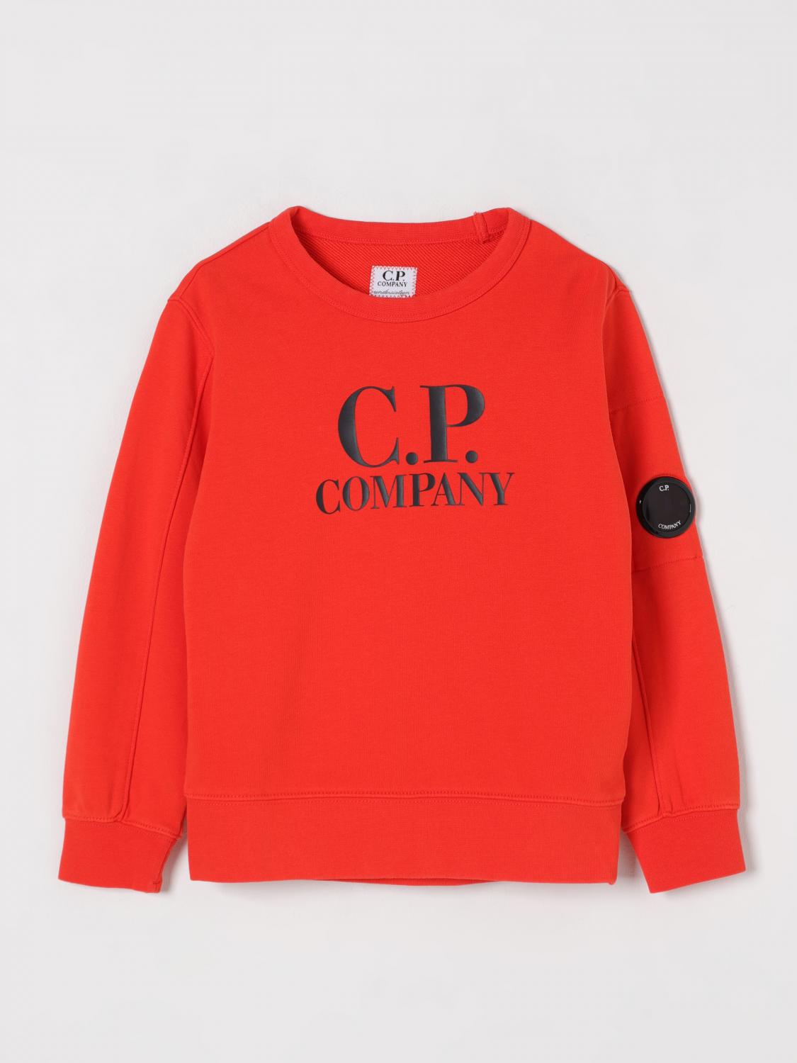 C.p. Company Sweater C. P. Company Kids Color Orange In Orange