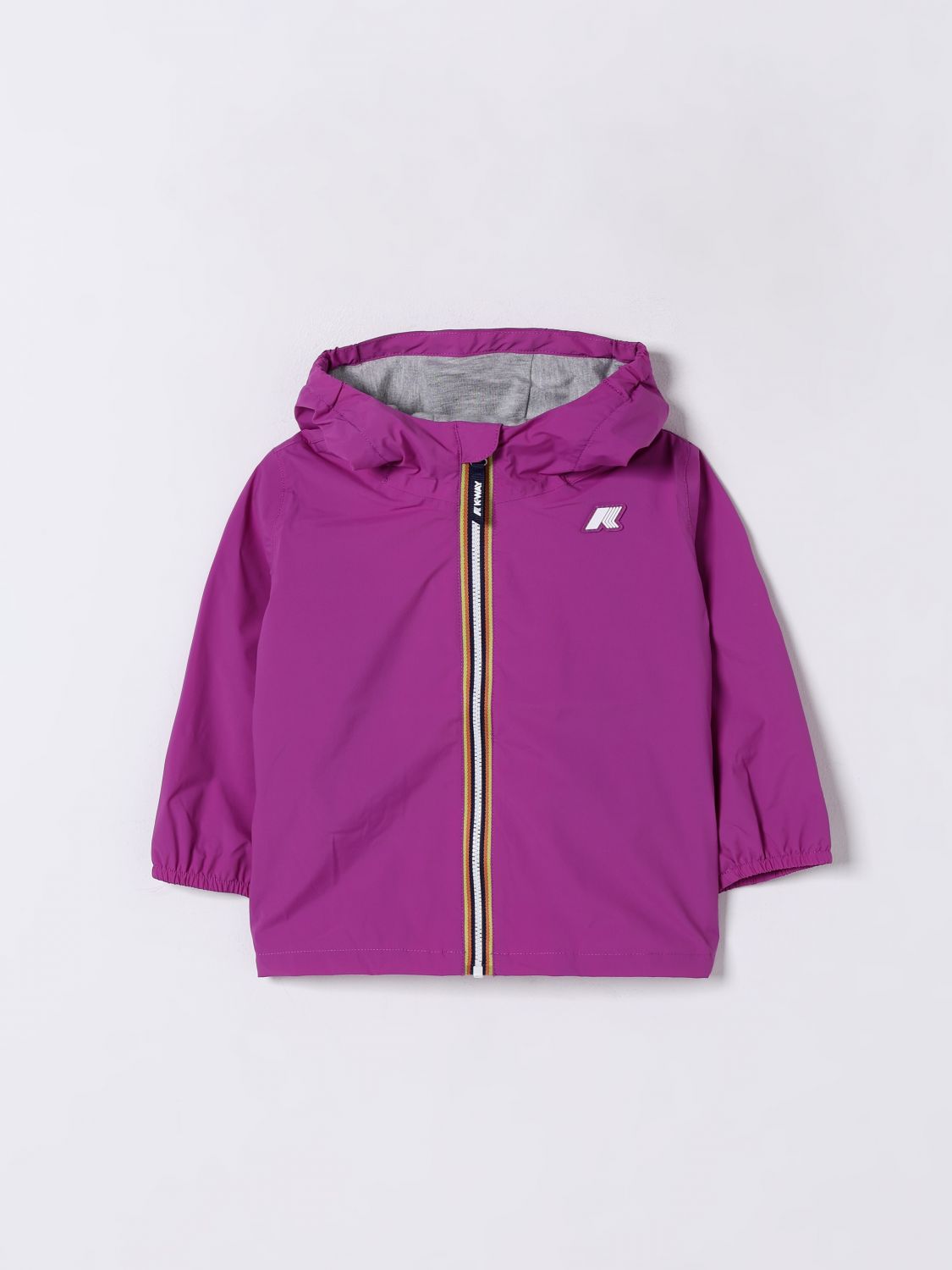 K-way Jacket Kids Color Lilac In Lilac