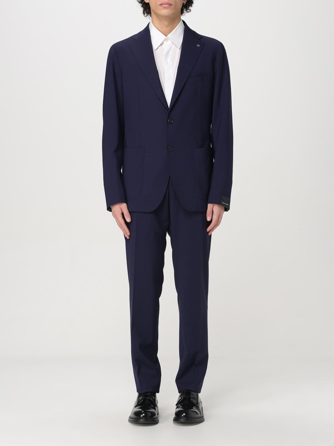 Tagliatore Suit Men color Blue
