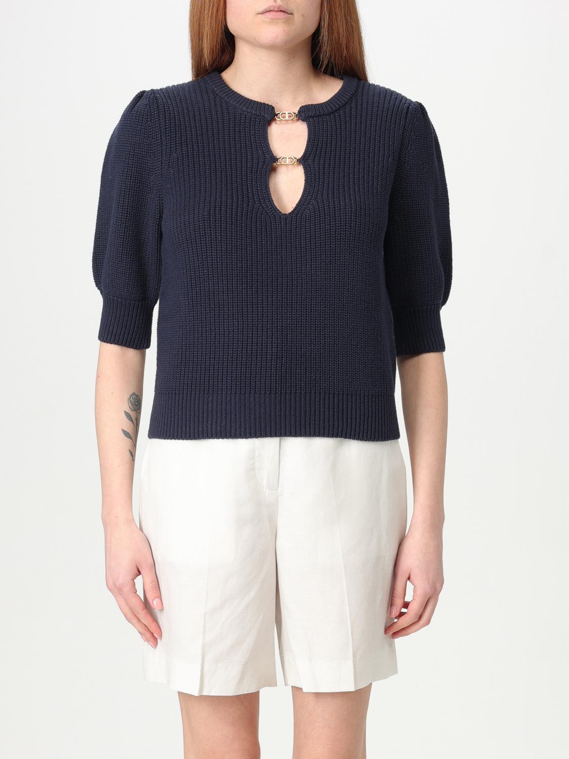 Twinset Top  Damen Farbe Blau In Blau